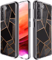 imoshion Design hoesje Samsung Galaxy S21 FE - Black Graphic