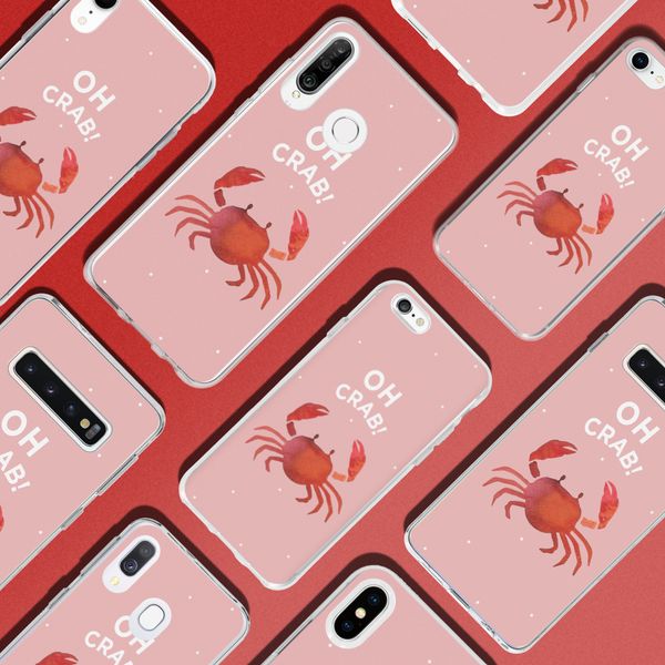 Design Backcover iPhone 6 / 6s - Oh Crab