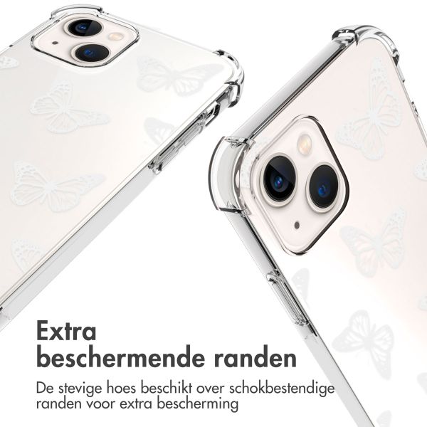 imoshion Design hoesje met koord iPhone 13 - Butterfly