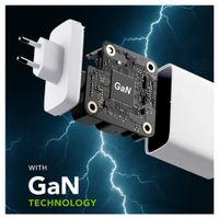 dbramante1928 Re-charge Oplader 2x USB-C 65W en USB-A 18W - Wit