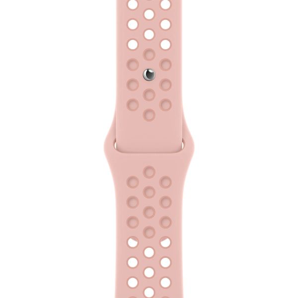 Apple Nike Sport Band Apple Watch Series 1-9 / SE - 38/40/41 mm / Series 10 - 42 mm - Pink Oxford/Rose Whisper