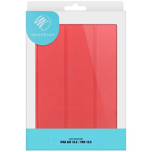 imoshion Luxe Bookcase Apple iPad Air 3 (2019) / Pro 10.5 (2017) - Rood
