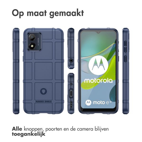 imoshion Rugged Shield Backcover Motorola Moto E13 - Donkerblauw