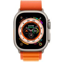 Apple Alpine Loop Band Apple Watch Series 1-10 / SE / Ultra (2) - 42/44/45/46/49 mm - Maat M - Oranje