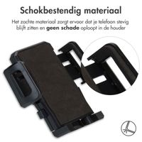 Accezz Telefoonhouder fiets iPhone 6s - Verstelbaar - Universeel  - Zwart