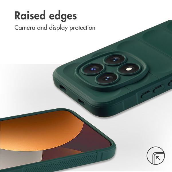 imoshion EasyGrip Backcover Xiaomi Redmi Note 15 Pro (5G) - Donkergroen