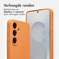 imoshion Color Backcover met MagSafe Samsung Galaxy S25 - Neon Orange