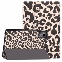 imoshion Design Trifold Bookcase Lenovo Tab M11 - Leopard