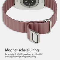 imoshion Magnetisch kunstleren bandje Apple Watch | 38/40/41/42 mm - Rose