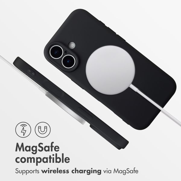 imoshion Colour Back Cover with MagSafe Apple iPhone 17 - Black