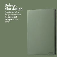 Accezz Classic Tablet Case Apple iPad 9 (2021) 10.2 inch / iPad 8 (2020) 10.2 inch / iPad 7 (2019) 10.2 inch - Green
