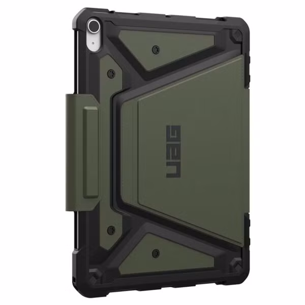 UAG Metropolis SE Bookcase Apple iPad Air 11 inch (2025) M3 / (2024) M2 / Air 5 (2022) / Air 4 (2020) - Olive
