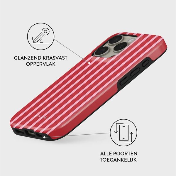 Burga Tough Backcover MagSafe Apple iPhone 16 Pro - Strawberry Jam