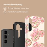 Selencia Vivid Backcover Samsung Galaxy S24 FE - Paisley Blush