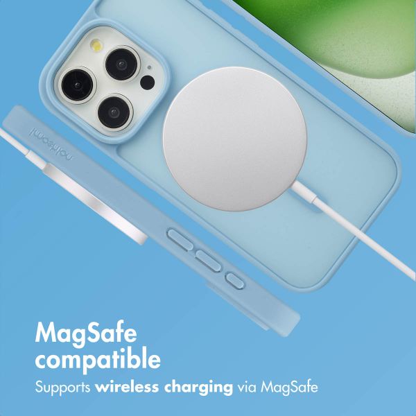 imoshion Colour Guard Back Cover with MagSafe Apple iPhone 15 Pro - Light blue
