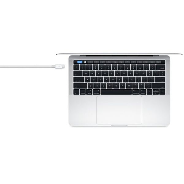 Apple Thunderbolt 3 kabel - Oplaadkabel voor Apple MacBook - 0,8 meter - Wit