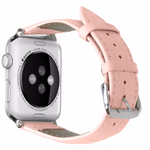 imoshion Krokodil leder bandje Apple Watch Series 1-10 / SE / Ultra (2) - 42/44/45/46/49 mm