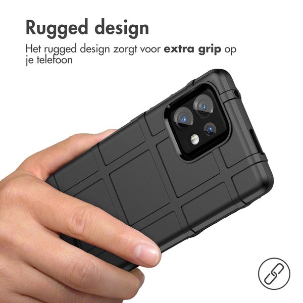 imoshion Rugged Shield Backcover Motorola Edge 40 Pro - Zwart