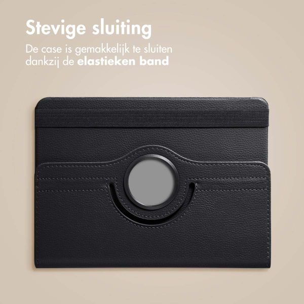 imoshion 360° draaibare Bookcase Samsung Galaxy Tab S10 Lite / S9 11.0 inch / Tab S10 FE / S9 FE 10.9 inch - Zwart