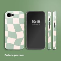 Selencia Vivid Backcover met MagSafe Apple iPhone 16e - Groovy Sage Green