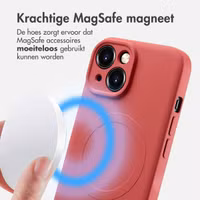 imoshion Color Backcover met MagSafe Apple iPhone 15 - Dusty Rose