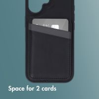 imoshion Back Cover with Card Holder and Stand Apple iPhone 16 - Black