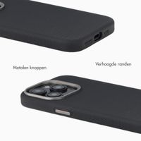 Accezz Mesh Backcover met MagSafe Apple iPhone 16 Pro - Zwart