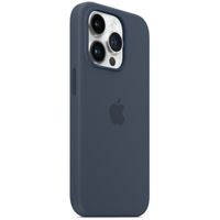 Apple Silicone Back Cover with MagSafe Apple iPhone 14 Pro - Storm Blue