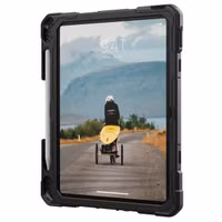 UAG Plasma Backcover Apple iPad 11 (2025) 11 inch A16 / iPad 10 (2022) 10.9 inch - Ice Black