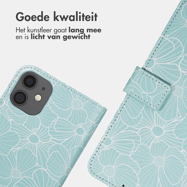 imoshion Design Bookcase Apple iPhone 12 (Pro) - Botanica