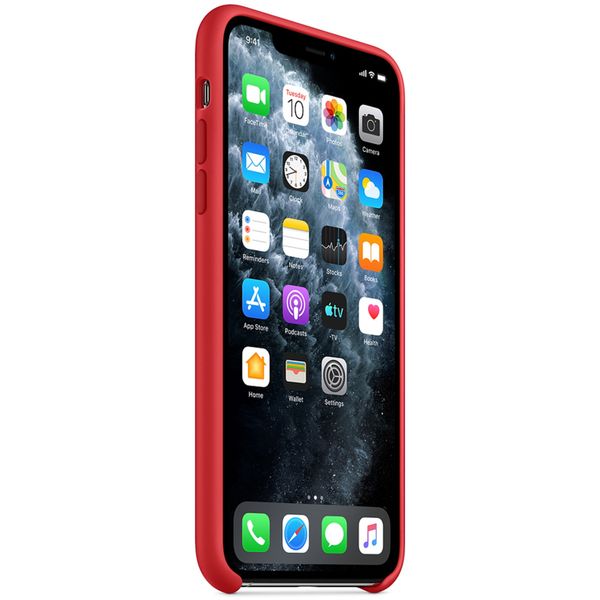 Apple Silicone Backcover Apple iPhone 11 Pro Max - Red