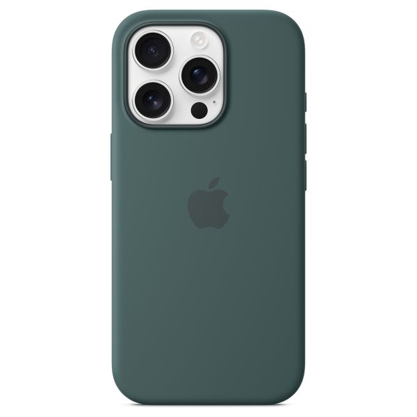 Apple Silicone Backcover MagSafe iPhone 16 Pro - Lake Green