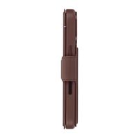 Decoded 2 in 1 Leather Detachable Wallet MagSafe Apple iPhone 17 - Chocolate Brown