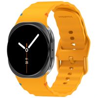 imoshion Wave Silicone Band Samsung Galaxy Watch 9 (40/44mm) / Watch 8 (40/44mm) / Classic (46mm) - Yellow