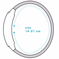 imoshion Stalen watch bandje Samsung Galaxy Fit - Zwart