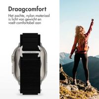 imoshion Nylon Alpine bandje Apple Watch Series 1 t/m 11 / SE / Ultra (44/45/46/49 mm) - Zwart