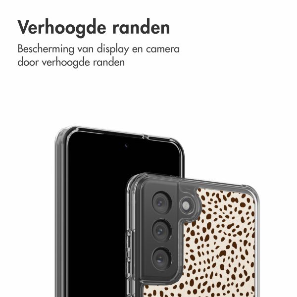 imoshion Design hoesje Samsung Galaxy S21 FE - Desert Dots