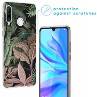 imoshion Design hoesje Huawei P30 Lite - Jungle - Groen / Roze