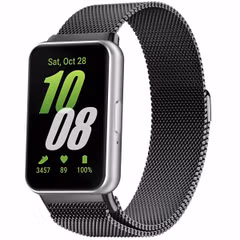 imoshion Milanees magnetisch bandje Samsung Galaxy Fit 3 - Zwart