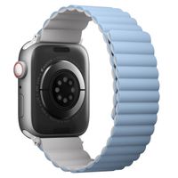 Uniq Revix dubbelzijdig bandje Apple Watch Series 1 t/m 9 / SE (38/40/41 mm) | Series 10 (42 mm) - White/Blue