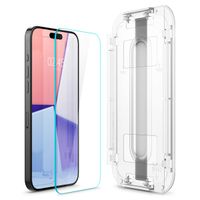 Spigen GLAStR EZ Fit Screenprotector + Applicator 2-pack Apple iPhone 15 Pro Max