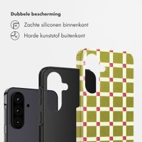 Selencia Vivid Backcover Samsung Galaxy A57 (5G) - Check This Olive