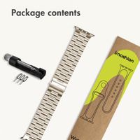 imoshion Steel strap Apple Watch | 44/45/46/49 mm - Starlight