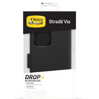 OtterBox Strada Via Bookcase iPhone 14 - Zwart