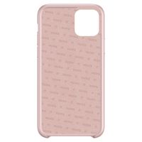 Valenta Luxe Leather Backcover iPhone 11 - Roze