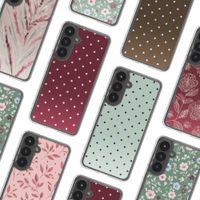 imoshion Design hoesje Samsung Galaxy S25 - Polka Dot Bordeaux