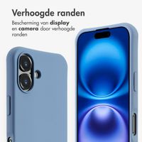 imoshion Color Backcover met afneembaar koord MagSafe iPhone 16 - Ash Blue