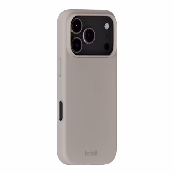 Holdit Silicone Case Apple iPhone 17 Pro Max - Taupe
