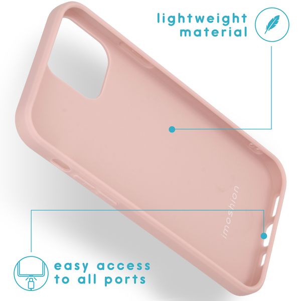 imoshion Color Backcover iPhone 12 (Pro) - Dusty Pink