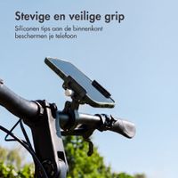 imoshion Mini Aluminium Telefoonhouder Fiets - Lichtgewicht - Universeel - Zwart